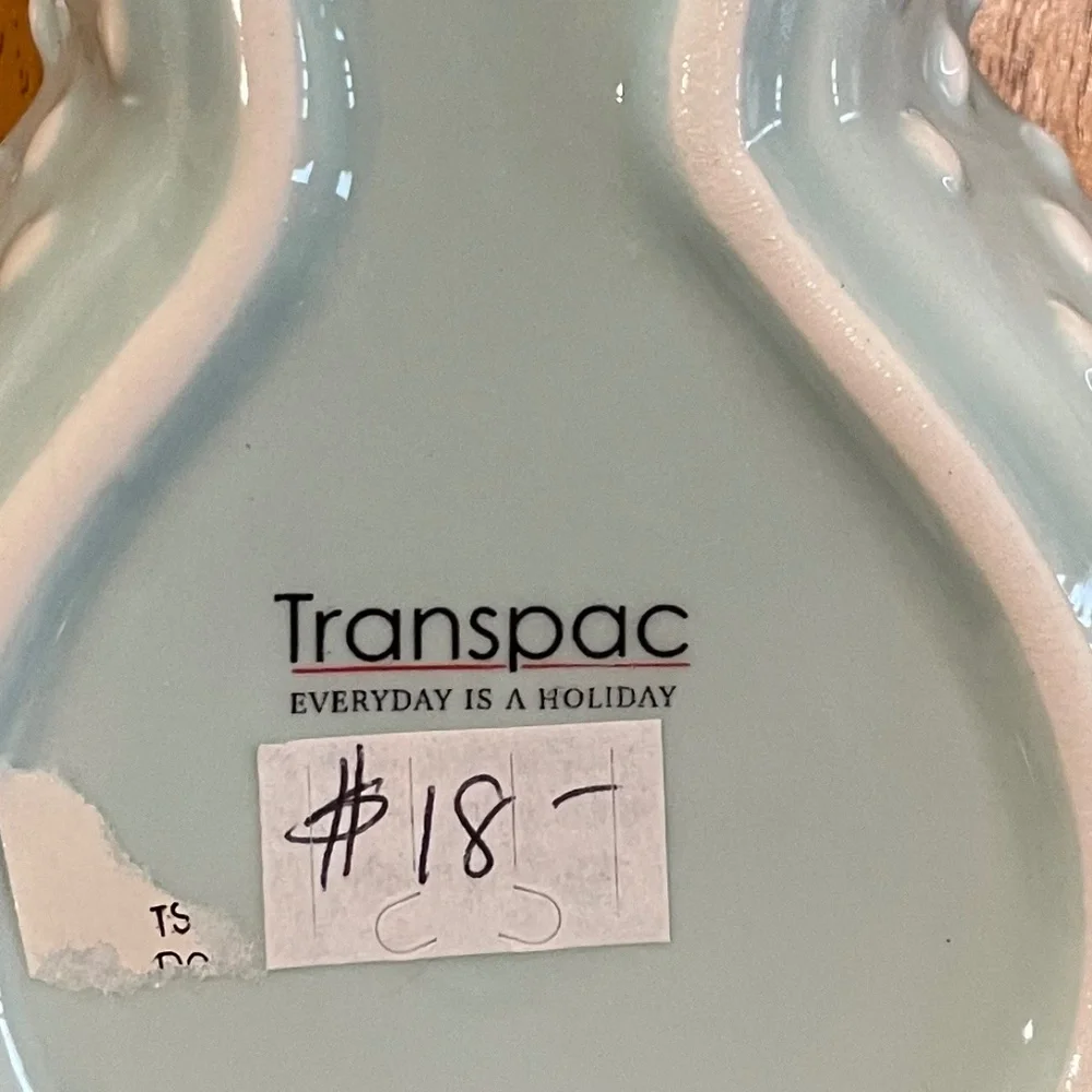 Light Blue Ceramic Bunny Dish - Picture 8 of 15